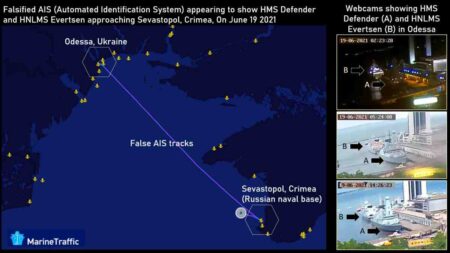 NATO’ya ait iki savaş gemisi Karadeniz'de Rusya’ya 'fake' attı